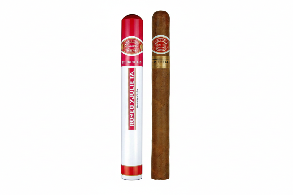 Romeo y Julieta Churchill Tubo