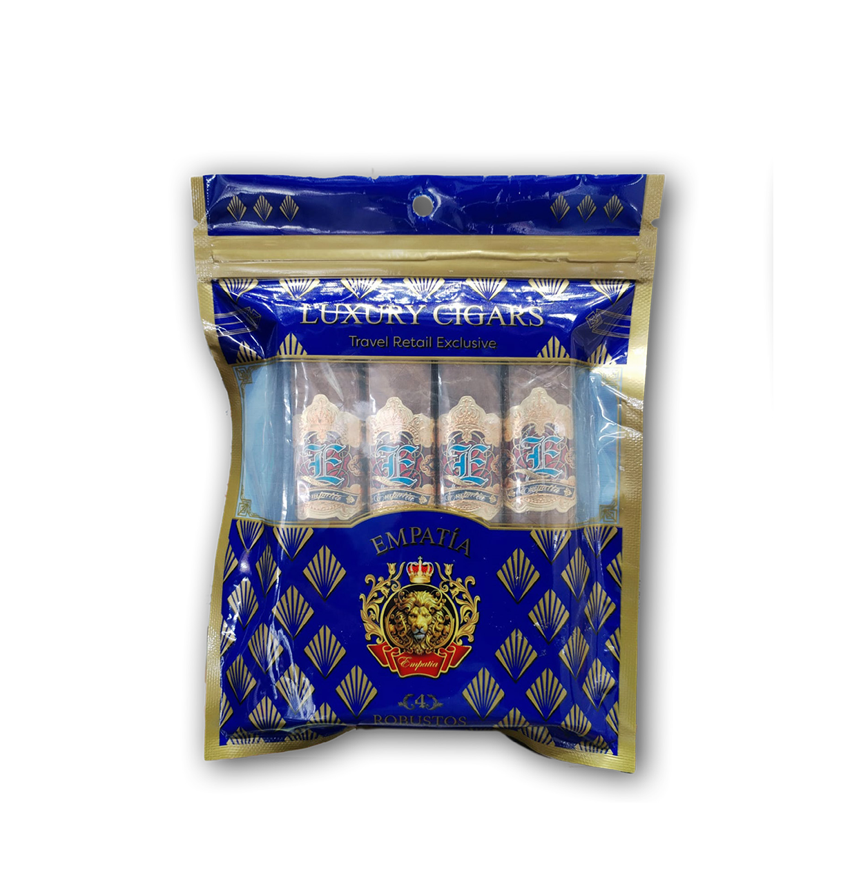 Empatía Luxury Cigars Bolsas Humudificadas 4 Robustos Naturales
