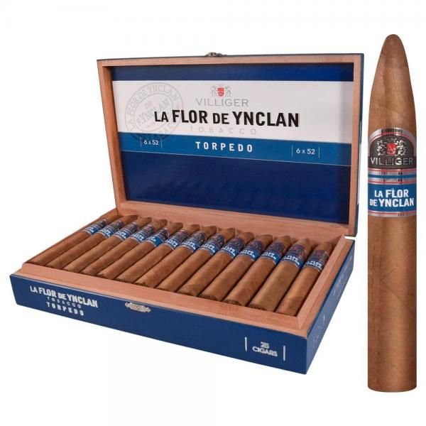 Villiger La Flor de Ynclan Torpedo Caja de 25 und