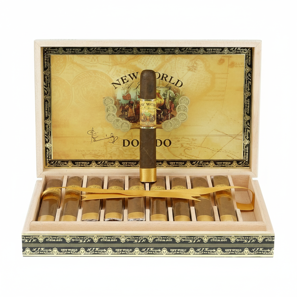 AJ FERNANDEZ NEW WORLD Dorado Robusto - Imagen 2