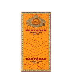 PARTAGAS Serie Mini 10 Paquete Naranja