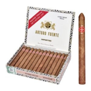 Arturo Fuente Curly Head Deluxe Natural Caja de 25 UND